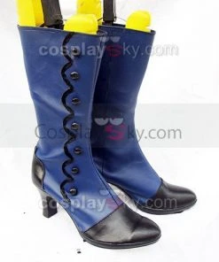 NewCosplay Black Butler Ciel Cosplay Boots Shoes Blue New Arrivals