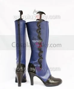 NewCosplay Black Butler Ciel Cosplay Boots Shoes Blue New Arrivals