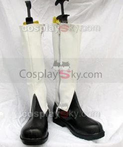 NewCosplay Black Butler Ciel Cosplay Boots White