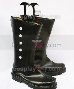 NewCosplay Black Butler Drocell Caines Cosplay Boots Black New Arrivals