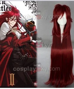NewCosplay New Arrivals Black Butler Grell Sutcliff Cosplay Wig