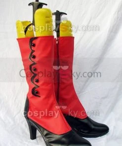 NewCosplay Black Butler Madam Red Angelina Dulles Cosplay Boots Shoes