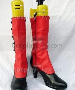 NewCosplay Black Butler Madam Red Angelina Dulles Cosplay Boots Shoes