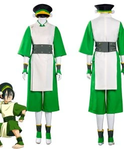 NewCosplay Avatar: The Last Airbender Toph Bengfang Halloween Carnival Suit Cosplay Costume