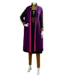 NewCosplay New Arrivals Frozen 2 ANNA Outfit Halloween Carnival Suit Cosplay Costume