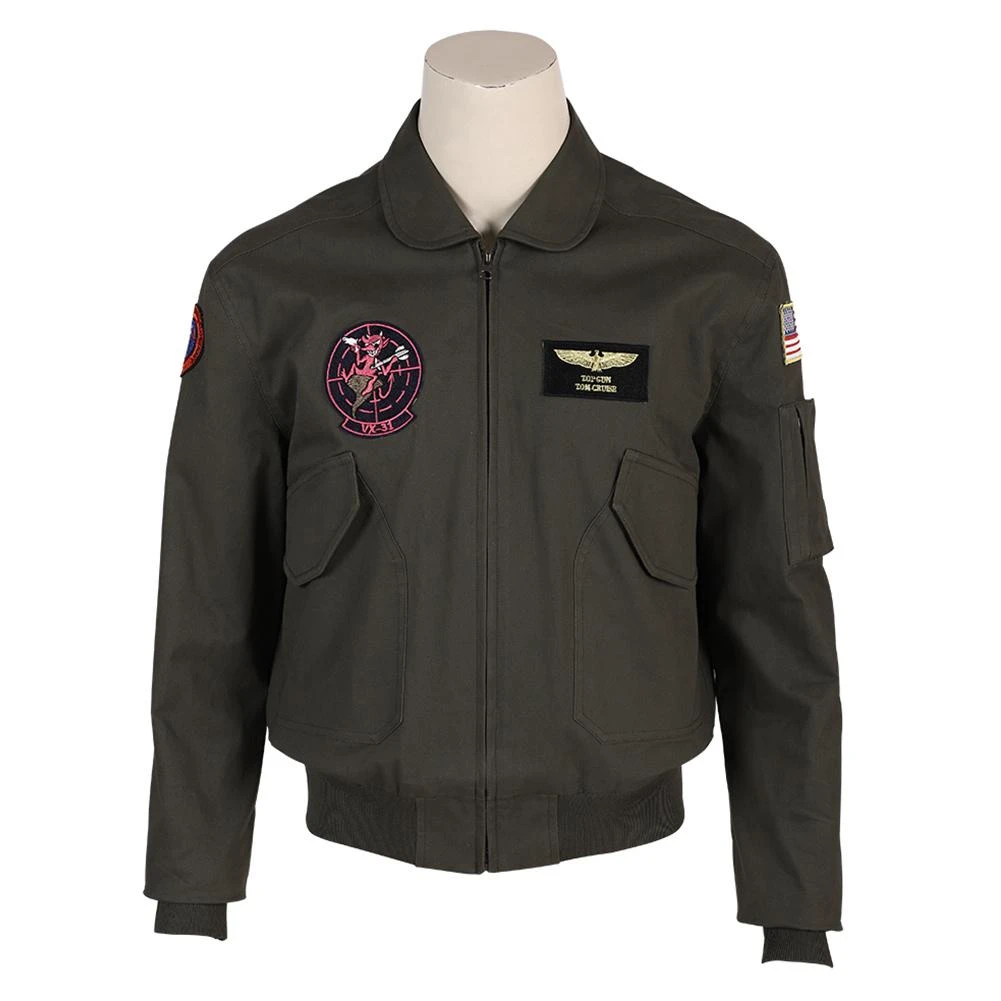 NewCosplay Top Gun Maverick Pilot Jacket Cosplay Costume New Arrivals 3 NewCosplay Top Gun Maverick Pilot Jacket Cosplay Costume New Arrivals