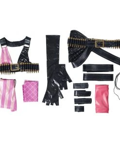 NewCosplay LoL Jinx League Of Legends Skin Outfits Halloween Carnival Suit Cosplay Costume