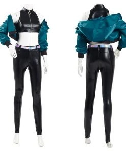 NewCosplay League Of Legends LOL KDA Kaisa K/DA Group Coat Pants Outfits Halloween Carnival Suit Cosplay Costume 21 NewCosplay League Of Legends LOL KDA Kaisa K/DA Group Coat Pants Outfits Halloween Carnival Suit Cosplay Costume