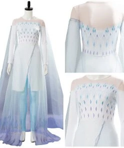NewCosplay Frozen 2 Elsa Ahtohallan Cave Queen White Gown Cosplay Costume New Arrivals 21 NewCosplay Frozen 2 Elsa Ahtohallan Cave Queen White Gown Cosplay Costume New Arrivals