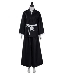 NewCosplay Anime Bleach Kuchiki Rukia Japanese Kimono Outfits Halloween Carnival Suit Cosplay Costume New Arrivals