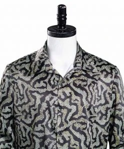 NewCosplay Tiger King Joe Exotic Print Shirt Cosplay Costume