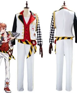 NewCosplay Twisted-Wonderland Alice In Wonderland Theme Ace Halloween Uniform Outfits Cosplay Costume