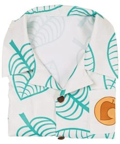 NewCosplay Animal Crossing Tom Nook Short Sleeve Shirt Top For Kids Children Cosplay Costume New Arrivals