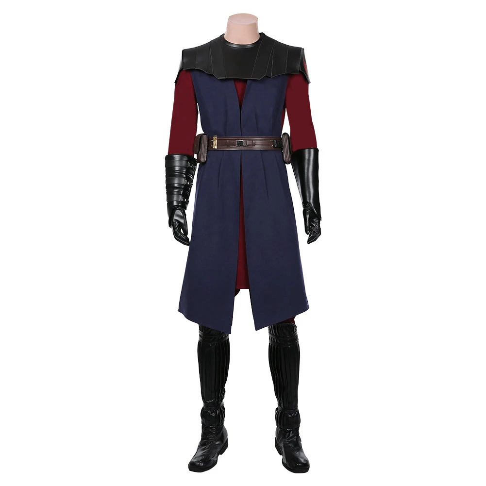 NewCosplay New Arrivals Star Wars: The Clone Wars Anakin Skywalker Coat Cloak Uniform Outfits Halloween Carnival Suit Cosplay Costume 8 NewCosplay New Arrivals Star Wars: The Clone Wars Anakin Skywalker Coat Cloak Uniform Outfits Halloween Carnival Suit Cosplay Costume