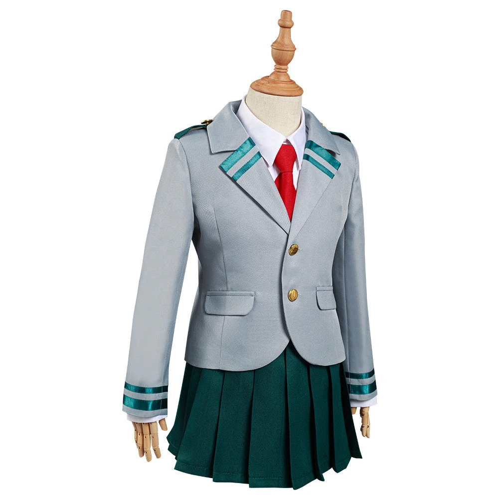 NewCosplay Boku No Hero Academia Ochaco Uraraka Asui Tsuyu Kids Girls Cosplay Costume 7 NewCosplay Boku No Hero Academia Ochaco Uraraka Asui Tsuyu Kids Girls Cosplay Costume
