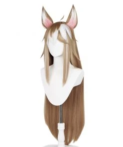 NewCosplay Genshin Impact Ms Hina/Gorou Heat Resistant Synthetic Hair With Ear Cosplay Wig 10 NewCosplay Genshin Impact Ms Hina/Gorou Heat Resistant Synthetic Hair With Ear Cosplay Wig