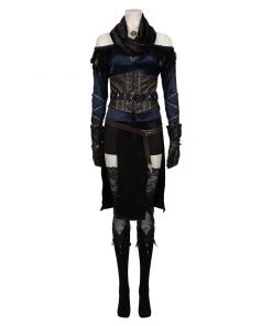 NewCosplay The Witcher 3: Wild Hunt Yennefer Top Skirt Outfits Halloween Carnival Suit Cosplay Costume