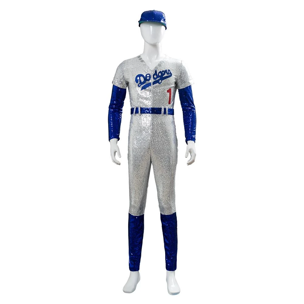 NewCosplay Rocketman Elton John Dodgers Baseball Uniform Cosplay Costume New Arrivals 4 NewCosplay Rocketman Elton John Dodgers Baseball Uniform Cosplay Costume New Arrivals