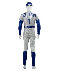 NewCosplay Rocketman Elton John Dodgers Baseball Uniform Cosplay Costume New Arrivals 17 NewCosplay Rocketman Elton John Dodgers Baseball Uniform Cosplay Costume New Arrivals