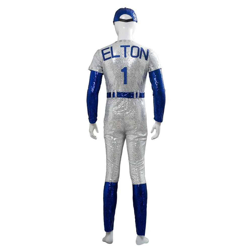 NewCosplay Rocketman Elton John Dodgers Baseball Uniform Cosplay Costume New Arrivals 6 NewCosplay Rocketman Elton John Dodgers Baseball Uniform Cosplay Costume New Arrivals