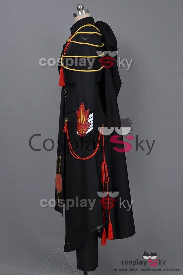 NewCosplay Code Geass Lelouch Of The Rebellion Black Uniform Cosplay Costume New Arrivals