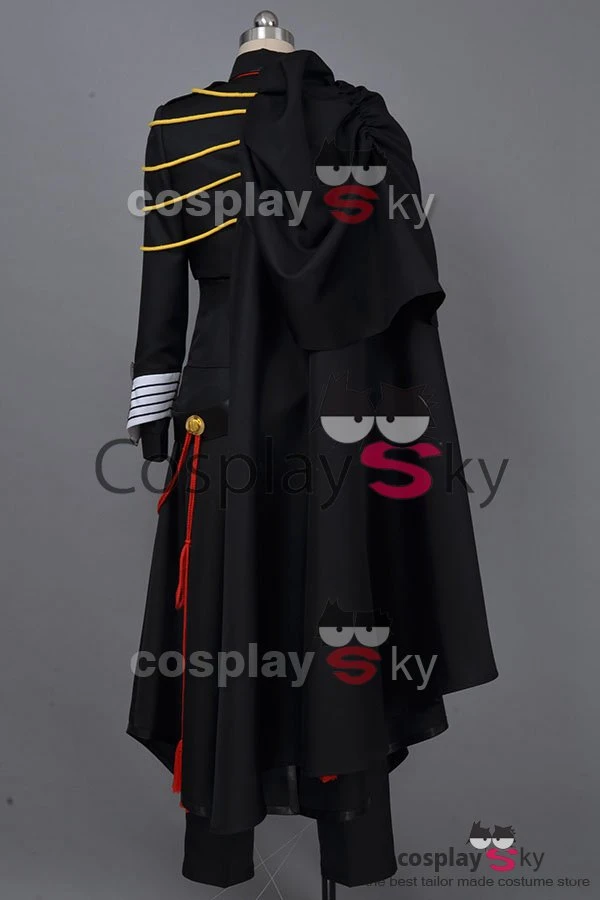 NewCosplay Code Geass Lelouch Of The Rebellion Black Uniform Cosplay Costume New Arrivals