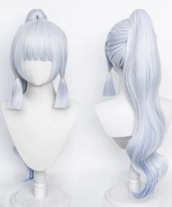 NewCosplay New Arrivals Genshin Impact Kamisato Ayaka Heat Resistant Synthetic Hair Carnival Halloween Party Props Cosplay Wig