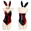 NewCosplay Harley Quinn Bunny Girl Jumpsuit Outfits Christmas Carnival Suit Cosplay Costume 2 NewCosplay Harley Quinn Bunny Girl Jumpsuit Outfits Christmas Carnival Suit Cosplay Costume