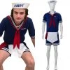 NewCosplay New Arrivals Stranger Things 3 Scoops Ahoy Steve Harrington Cosplay Costume Adult And Child