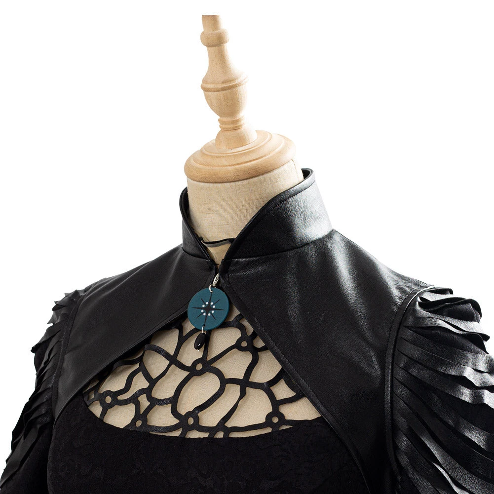 NewCosplay New Arrivals The Witcher Yennefer Party Black Long Dress Cosplay Costume 9 NewCosplay New Arrivals The Witcher Yennefer Party Black Long Dress Cosplay Costume