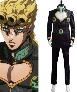 NewCosplay New Arrivals JoJo's Bizarre Adventure Giorno Giovanna Final Episode Cosplay Costume