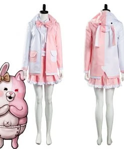 NewCosplay Danganronpa 2 Monomi Uniform Skirt Outfits Halloween Carnival Suit Cosplay Costume