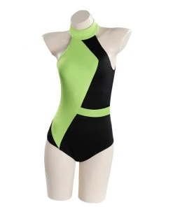 NewCosplay New Arrivals Kim Possible Shego Adult Swimwear Outfits Halloween Carnival Suit Cosplay Costume