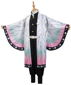 NewCosplay New Arrivals Demon Slayer: Kimetsu No Yaiba Kochou Shinobu Kids Cloak Coat Halloween Carnival Suit Cosplay Costume 14 NewCosplay New Arrivals Demon Slayer: Kimetsu No Yaiba Kochou Shinobu Kids Cloak Coat Halloween Carnival Suit Cosplay Costume