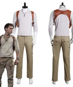 NewCosplay Uncharted 2022 Nathan Drake Cosplay Costume Outfits Halloween Carnival Suit New Arrivals