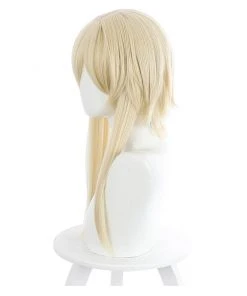 NewCosplay New Arrivals Game Genshin Impact Lumine Heat Resistant Synthetic Hair Carnival Halloween Party Props Cosplay Wig