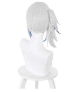 NewCosplay New Arrivals Hololive English VTuber Gawr Gura Heat Resistant Synthetic Hair Carnival Halloween Party Props Cosplay Wig