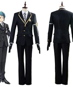 NewCosplay Twisted-Wonderland Azul/Floyd/Jade Uniform Outfit Halloween Carnival Costume Cosplay Costume