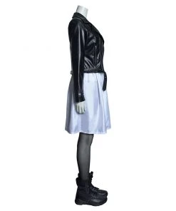 NewCosplay Bride Of Chucky Tiffany Coat Dress Outfits Halloween Carnival Suit Cosplay Costume