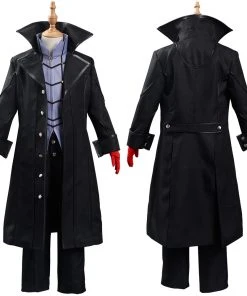 NewCosplay New Arrivals Kids Children Persona Joker Shirt Pants Outfits Halloween Carnival Suit Cosplay Costume