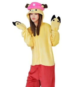 NewCosplay New Arrivals Anime One Piece ·Chopper Pajama Adult Unisex Onesies Polyester Sleepwear Pyjamas Halloween Carnival Costume Cosplay Costume 22 NewCosplay New Arrivals Anime One Piece ·Chopper Pajama Adult Unisex Onesies Polyester Sleepwear Pyjamas Halloween Carnival Costume Cosplay Costume