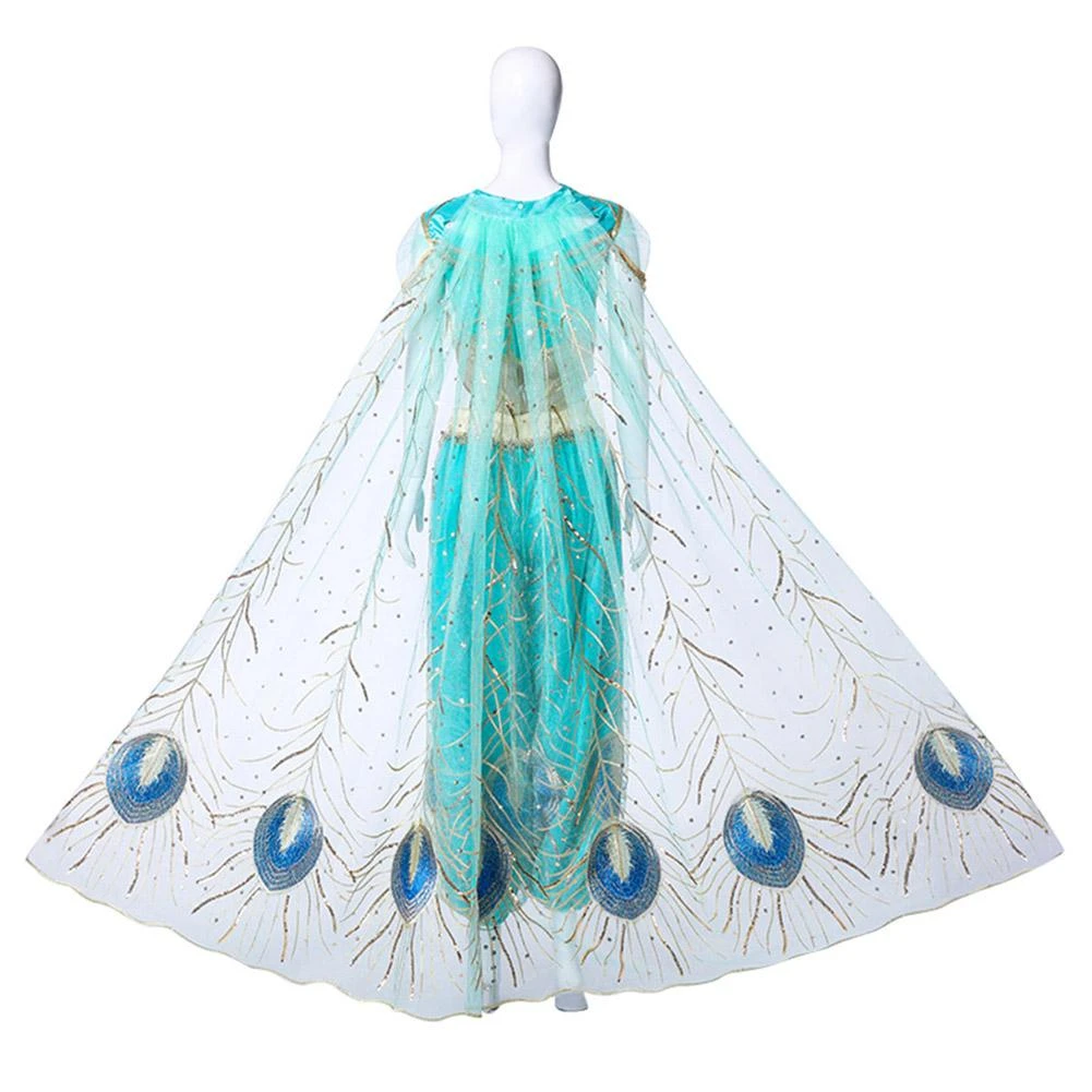 NewCosplay Aladdin 2019 Princess Jasmine Women Kids Children Dress Cosplay Costume 6 NewCosplay Aladdin 2019 Princess Jasmine Women Kids Children Dress Cosplay Costume