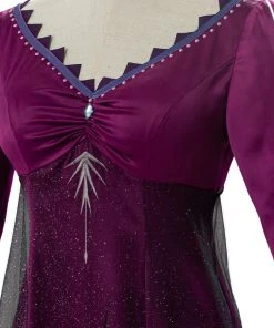 NewCosplay Frozen 2 Elsa Adult Outfit Purple Dress Cosplay Costume New Arrivals 21 NewCosplay Frozen 2 Elsa Adult Outfit Purple Dress Cosplay Costume New Arrivals