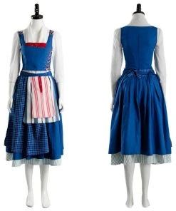 NewCosplay New Arrivals Beauty And The Beast 2017 Film Belle Emma Watson Maid Dress Cosplay Costume 24 NewCosplay New Arrivals Beauty And The Beast 2017 Film Belle Emma Watson Maid Dress Cosplay Costume