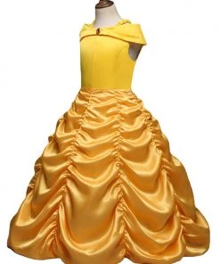 NewCosplay Beauty And The Beast Belle Outfits Halloween Carnival Suit Cosplay Costume For Kids Children New Arrivals 10 NewCosplay Beauty And The Beast Belle Outfits Halloween Carnival Suit Cosplay Costume For Kids Children New Arrivals