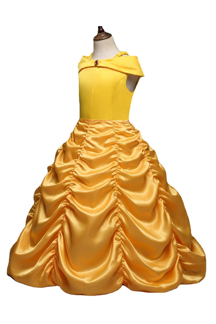 NewCosplay Beauty And The Beast Belle Outfits Halloween Carnival Suit Cosplay Costume For Kids Children New Arrivals 5 NewCosplay Beauty And The Beast Belle Outfits Halloween Carnival Suit Cosplay Costume For Kids Children New Arrivals