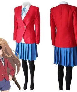 NewCosplay Toradora TIGER And DRAGON School Uniform Cosplay Costume