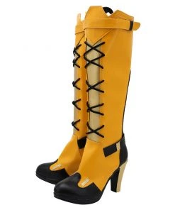 NewCosplay New Arrivals Overwatch OW Ashe Boots Halloween Costumes Accessory Cosplay Shoes