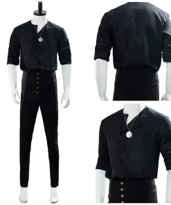 NewCosplay The Witcher 2019 TV Geralt Of Rivia Casual Wear Cosplay Costume 21 NewCosplay The Witcher 2019 TV Geralt Of Rivia Casual Wear Cosplay Costume