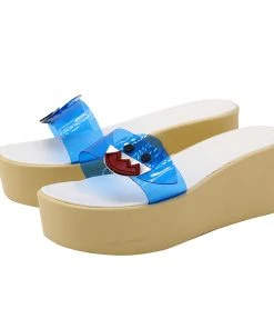 NewCosplay Hololive Vtuber Gawr Gura Boots Halloween Costumes Accessory Custom Made Cosplay Shoes New Arrivals